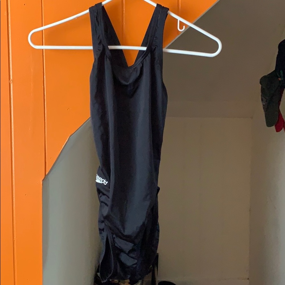 Speedo Racer Open Back One Piece